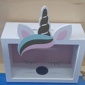 ξυλινος κουμπαρας unicorn