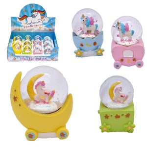 χιονομπαλα unicorn