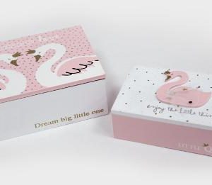 ξυλινο κουτακι κυκνος σε δυο διαστασεις